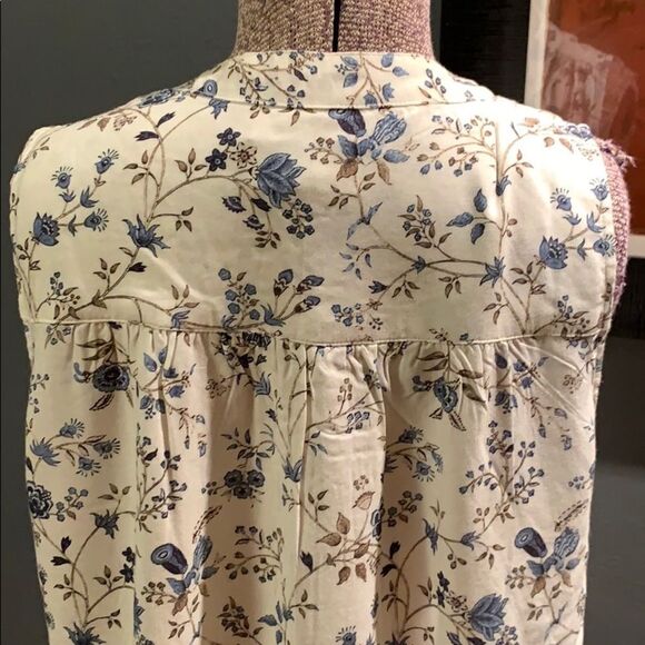 Michael Stars sleeveless floral print top, small - Picture 6 of 7